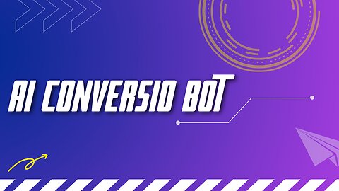 CONVERSIOBOT- TRANSFORM YOUR WEBSITE INTO AN AUTOMATED LEADS & SALES BOT