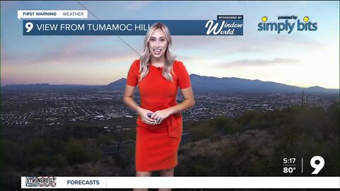 Warm temperatures and clear skies across Southern Arizona