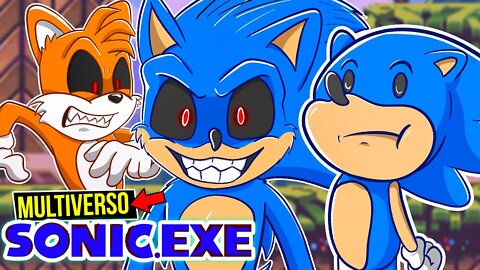 SONIC EXE nos JOGOS do SONIC 😂| SONICVERSO