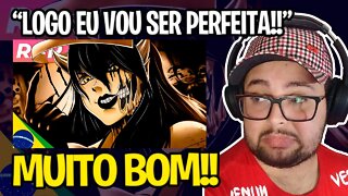 REACT Rap da Alice Angel (BATIM) - PERFEITA DE NOVO | IRON MASTER