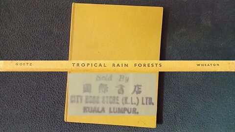 BOOK REVIEW: TROPICAL RAIN FORESTS, by DELIA GOETZ, Illustrated by Louis Darling. 1957, 1960