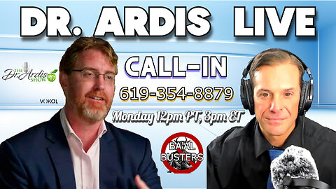 Dr Bryan Ardis Answers Your Questions LIVE 619-354-8879 12pm PT 3pm ET