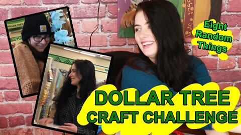 Making Crafts from Random Dollar Store Items!