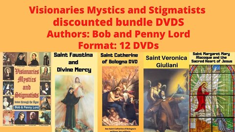 Visionaries Mystics Stigmatists Set of 12 DVDS