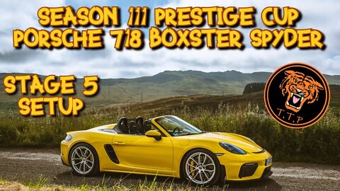 LET'S RACE the SEASON 111 PRESTIGE CUP with the PORSCHE 718 BOXSTER SPYDER