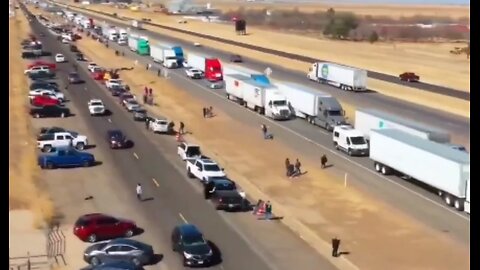 1•28•2024 GODS ARMY CONVOY?MILLIONS PATRIOTS TRUCKERS HEADED TO THE U.S. BORDER.TROOPS KILLED JORDAN