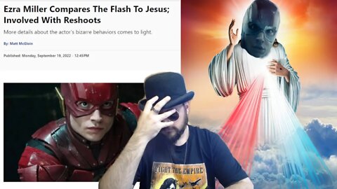 The Flash is Jesus? Ezra Miller's Crazy Continues