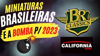 Miniaturas DIECAST de CARROS BRASILEIROS e o Grande LANÇAMENTO da BR CLASSICS para 2023