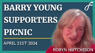 Robyn Hutchison - Barry Young Supporters Picnic