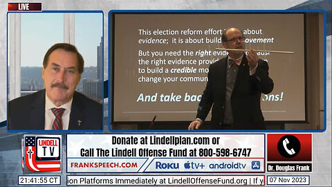 Dr. Doug Frank Joins the Special Election Night Coverage On Lindell TV