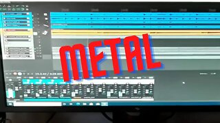 #Shorts Mixing A Metal Song In The Studio