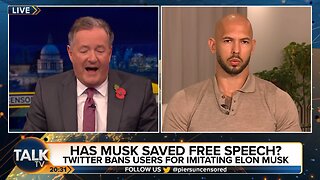 Andrew Tate RETURNS To Debate Piers Morgan on Elon Musk And Free Speech (MUST WATCH)!!