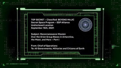 Secret Space Program(SSP) - Part 1: Reptilians, Moon, Mars and Antarctica