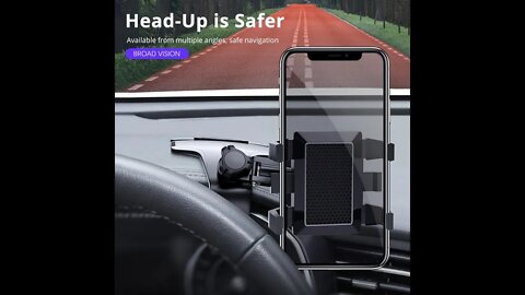 Dashboard car phone holder | 360 degree car phone holder | Best cell phone holder for desk