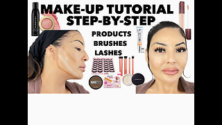 Make up tutorial, step-by-step, products, and how I applied them
