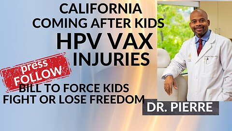 HPV VACCINE DR PETERSON PIERRE: HURTS TEENS, ADULTS, DOES NOT DO THE JOB
