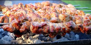 Chinese Street Food BBQ Recipe - International Cuisines