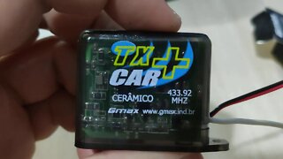 TX Car+ controle remoto para carro 433,92MHz (unboxing)