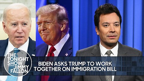 Biden Asks Trump to Work Together on Immigration Bill, Trump Might Be Forced to Sell His Properties