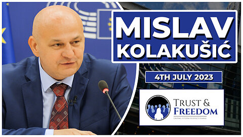 Mislav Kolakušić MEP - Trust and Freedom, Brussels | 04/07/2023 | Oracle Films