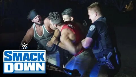 🥊🔥 LA Knight Incites Brawl at AJ Styles' Home, Gets Arrested: SmackDown Highlights!