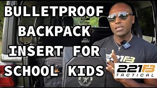 Bulletproof Backpack Insert For School Kids - Explained For Parents by A Body Armor Expert