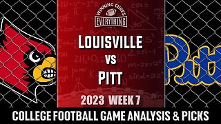 Louisville vs Pitt Picks & Prediction Against the Spread 2023 College Football Analysis