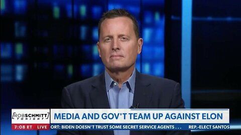 Ric Grenell joins Rob to discuss the mainstream media attacks on Elon Musk