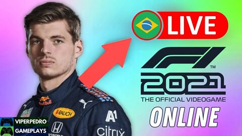 [LIVE] F1 2021 | Jogando Online / Multiplayer com volante - PC Steam Gameplay PT-BR #1