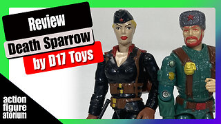 Review! | Death Sparrow 3.75 O-ring action figure by Delta-17 Toys | Will it Big Bear?