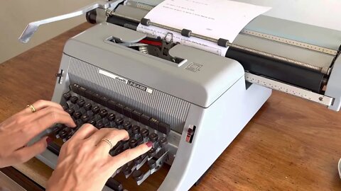 Typewriter Sound