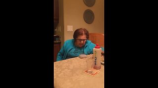 Italian grandmother learning to operate Google home