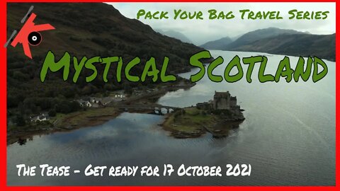 Mystical Scotland vlog series - aerial teaser #scotland #kovaction #packyourbag