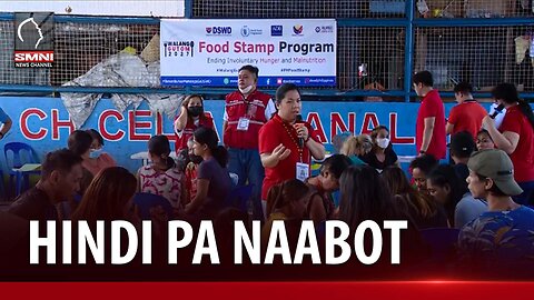3,000 families na target ng Food Stamp Program, hindi pa naaabot