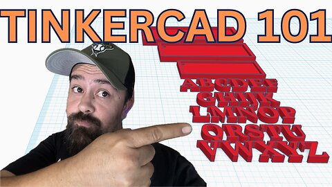 How to quickly design keychains to 3d print, using TINKERCAD!