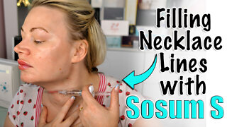 Filling Horizontal Necklace Lines with Sosum Soft from AceCosm.com | Code Jessica10 Saves you Money!