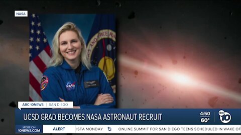 UCSD grad becomes NASA astronaut recruit