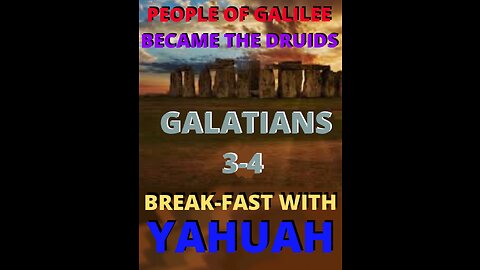 Galatians Chapter Three and Four bookstudy