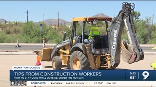 Beating the heat: Methods told by construction workers