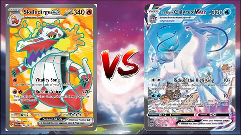 Pokemon TCG Live Skeledirge EX Garganacl VS Ice Rider Calyrex VMAX Baxcalibur!!