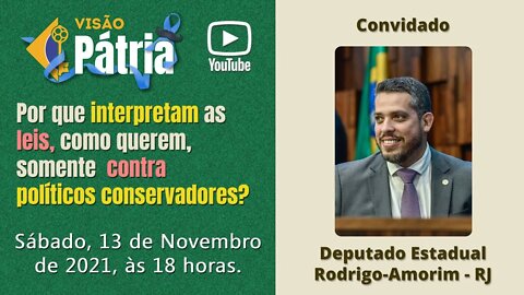 Por que interpretam as leis, como querem, somente contra políticos conservadores?