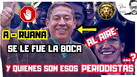 AUDIO - SE LE FUE LA BOCA A AMAYA - UNOS PERIODISTAS - YUY -