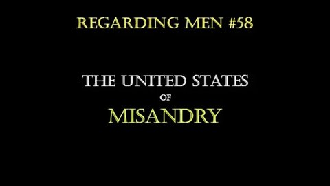 Coronavirus The United States of Misandry RM#58