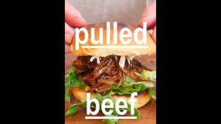 Pulled Beef with brisket and ox cheek