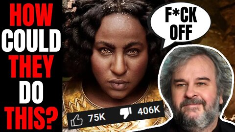 Amazon's Rings Of Power Told Peter Jackson To Go F*ck Himself | Lord Of The Rings Fans Are FURIOUS