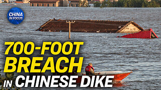 Floods Break Dam at China’s Second Largest Freshwater Lake