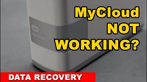 MyCloud not working - quick fix!