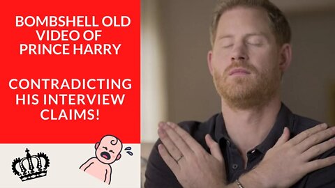 Bombshell Old Video Surfaces of Prince Harry Contradicting His Interview Claims!