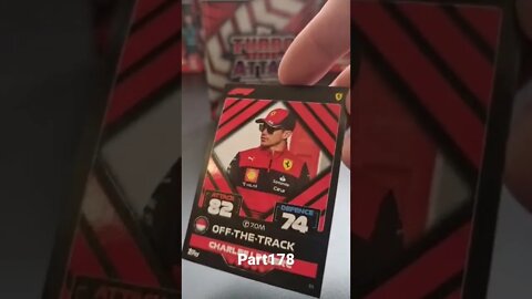 Topps Turbo Attax 2022 F1 Formula1 epic trading card opening best exclusive unboxing FRENCH GP2022