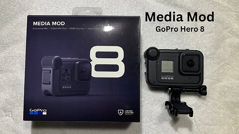 GoPro Hero 8 Media Mod Unboxing #goprohero8